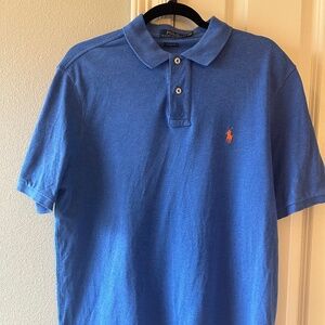 Men’s Royal Blue Pique Polo